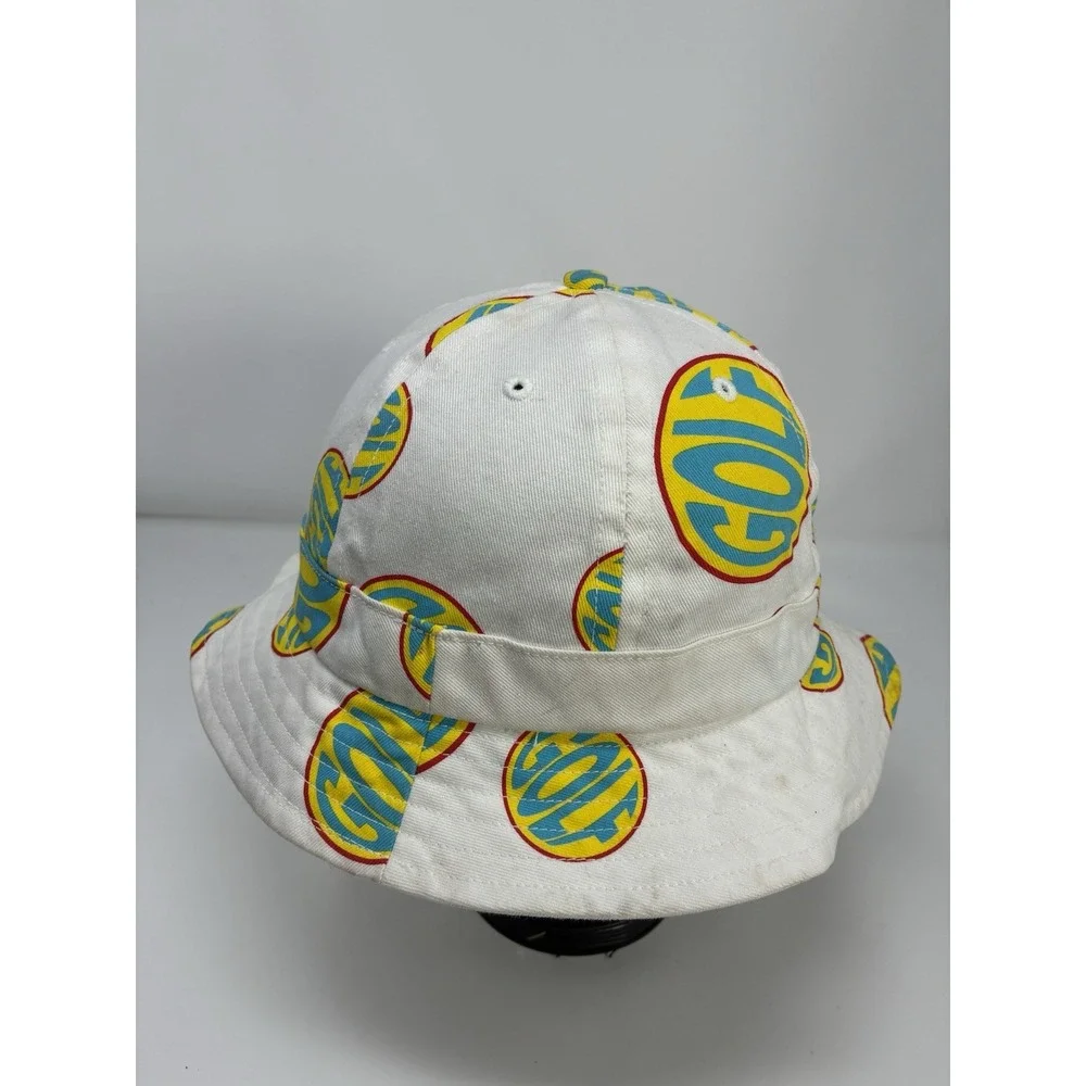 Golf Wang All Over Print Bucket Hat White Tyler The Creator S/M‎ Made in USA